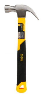 DELI σφυρί προκοβγάλτης DL5002 με αντιολισθητική Fiberglass λαβή, 500gr, 340mm - 6973107487354
