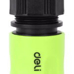 DELI ταχυσύνδεσμος για λάστιχο DL8793 με water stop, 1/2", πράσινος - 6976391000391