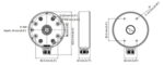HIKVISION HIWATCH βάση κάμερας DS-1280ZJ-DM21, μεταλλική, λευκή - 5210131051115 - Image 2