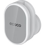 ECOCO βάση για τηλέφωνο μπάνιου E2127, 7.2x6.5x10cm, γκρι - 6974710171432