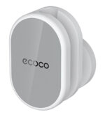 ECOCO βάση για τηλέφωνο μπάνιου E2127, 7.2x6.5x10cm, γκρι - 6974710171432