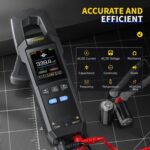 FNIRSI ψηφιακή αμπεροτσιμπίδα/πολύμετρο DMC-100, 600A AC/DC, NCV, True RMS, επαναφορτιζόμενη - 5210131133781 - Image 2
