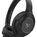 DOQAUS headphones FOCUS 5, ασύρματα & ενσύρματα, Φ40mm, 1000mAh, μαύρα - 6974340900686