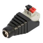 FOLKSAFE βύσμα τροφοδοσίας DC θηλυκό DCFCP, 5.5x2.1mm, push-pin, 5τμχ - 5210131047590
