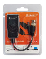 FOLKSAFE video & power balun transmitter FS-HD4301VP, 4K, έως 400m, RJ45 - 5210131047521 - Image 2