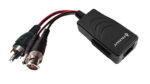 FOLKSAFE video & power balun transmitter FS-HD4301VPA, 4K, audio, RJ45 - 5210131047538