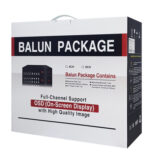 FOLKSAFE video and power receiver hub FS-HD4604VPS12, 4 channel - 5210131047545 - Image 2