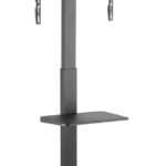 BRATECK βάση τηλεόρασης δαπέδου FS32-46, 37-75", έως 40kg, με ράφι - 5210131106723