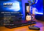 CMTECK επιτραπέζιο μικρόφωνο G006Plus με εύκαμπτο βραχίονα, omnidirectional, USB, μαύρο - 5210131145555 - Image 2