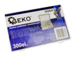 GEKO σετ αλουμινένιες ροδέλες G02824, διάφορα μεγέθη, 300τμχ - 5901477151873 - Image 2