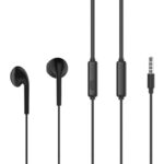 CELEBRAT earphones με μικρόφωνο G12, 3.5mm σύνδεση, Φ14.2mm, 1.2m, μαύρο - 6925146950825 - Image 2