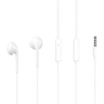 CELEBRAT earphones με μικρόφωνο G12, 3.5mm σύνδεση, Φ14.2mm, 1.2m, λευκό - 6925146950818 - Image 2