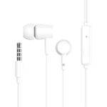 CELEBRAT earphones με μικρόφωνο G13, 3.5mm σύνδεση, Φ10mm, 1.2m, λευκό - 6925146950696