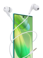 CELEBRAT earphones με μικρόφωνο G26, 3.5mm σύνδεση, Φ10mm, 1.2m, λευκά - 6925146951310 - Image 2