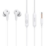 CELEBRAT earphones με μικρόφωνο G26, 3.5mm σύνδεση, Φ10mm, 1.2m, λευκά - 6925146951310