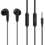 CELEBRAT earphones με μικρόφωνο G27, 3.5mm σύνδεση, Φ14mm, 1.2m, μαύρα - 6925146951327