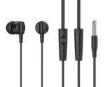 CELEBRAT earphones με μικρόφωνο G35, 3.5mm σύνδεση, 10mm, 1.2m, μαύρα - 6925146951587