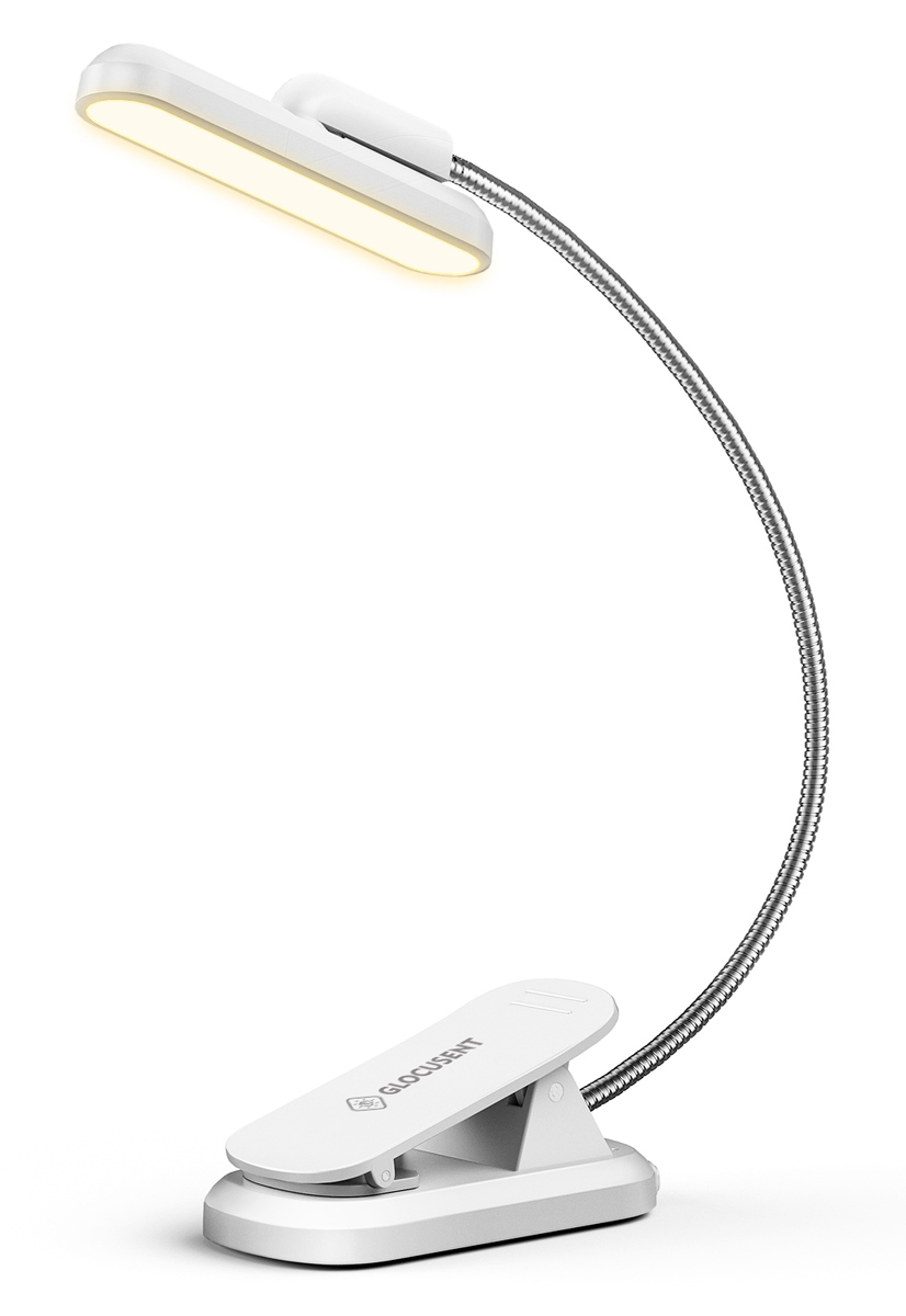 GLCSNTA2404 GLOCUSENT LED φακός διαβάσματος GLCSNTA2404, επαναφορτιζόμενος, έως 60lm, λευκός - 5210131124932 - Image 1