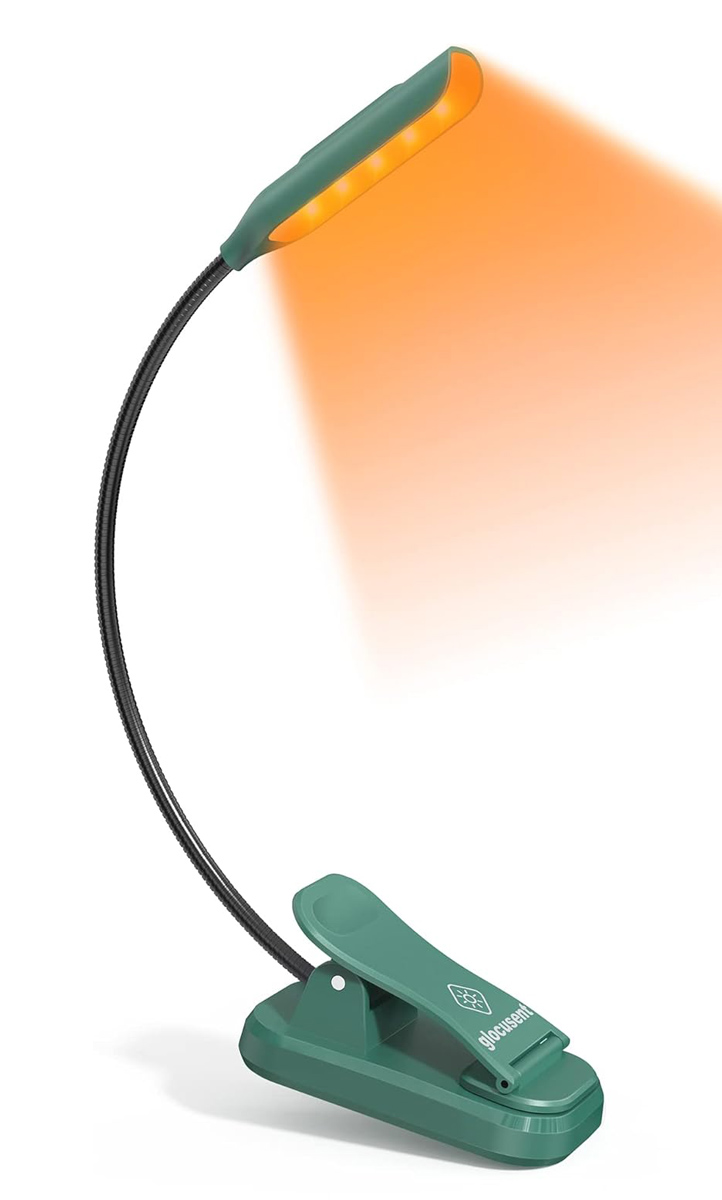GLCSNTBL102G GLOCUSENT LED φακός διαβάσματος GLCSNTBL102G, επαναφορτιζόμενος, έως 45lm, πράσινος - 5210131124956 - Image 1