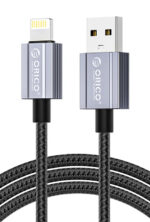 ORICO καλώδιο Lightning σε USB GQA12, 2.4A, 480Mbps, 1m, μαύρο - 6941788875043