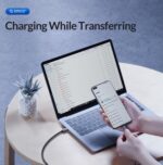 ORICO καλώδιο USB-C GQA60, 60W, 480Mbps, 1m, μαύρο - 6941788874428 - Image 2