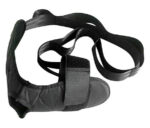 Ελαστικός ιμάντας για ασκήσεις Pilates/Yoga GYM-0022, 110cm, μαύρος - 5210131045381
