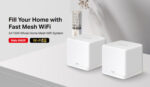 MERCUSYS Mesh WiFi 6 System Halo H60X, 1500Mbps Dual Band, 2τμχ, V.1.0 - 6957939001285 - Image 2