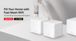 MERCUSYS Mesh WiFi 6 System Halo H60X, 1500Mbps Dual Band, 3τμχ, V.1.0 - 6957939001353 - Image 2