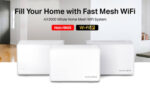 MERCUSYS Mesh Wi-Fi 6 System Halo H80X, 3Gbps Dual Band, 3τμχ, Ver. 1.0 - 6957939000820 - Image 2
