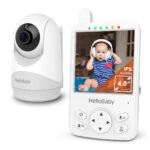 HELLOBABY ενδοεπικοινωνία μωρού HB6241 με κάμερα & οθόνη 4", 720p, PTZ - 5210131117576