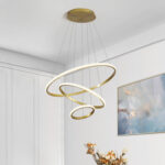 POWERTECH LED φωτιστικό οροφής HLL-0078, 44W, 4000K, 60x60cm, χρυσό - 5210131056677 - Image 2