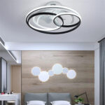 POWERTECH ανεμιστήρας οροφής HLL-0108 με LED φως, 50W, Φ50x21cm, μαύρος - 5210131070819 - Image 2