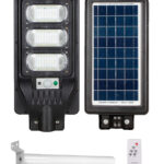POWERTECH LED ηλιακός προβολέας HLL-0127 χειριστήριο, PIR 150W, 10000mAh -