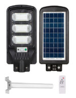 POWERTECH LED ηλιακός προβολέας HLL-0127 χειριστήριο, PIR 150W, 10000mAh -