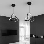 POWERTECH LED φωτιστικό οροφής HLL-0145, 25W, 4000K, Φ40cm, 1m, μαύρο - 5210131089248 - Image 2