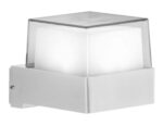 POWERTECH LED φωτιστικό τοίχου HLL-0156, 7W, 4000K, 560lm, IP65, λευκό - 5210131089927