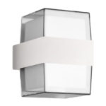 POWERTECH LED φωτιστικό τοίχου HLL-0158, 14W, 4000K, 1120lm, IP65, λευκό - 5210131089941