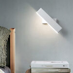 POWERTECH LED φωτιστικό τοίχου HLL-0171, 15W, 4000K, 1200lm, περιστρεφόμενο, λευκό - 5210131091418 - Image 2
