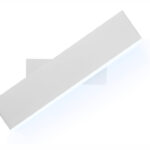 POWERTECH LED φωτιστικό τοίχου HLL-0171, 15W, 4000K, 1200lm, περιστρεφόμενο, λευκό - 5210131091418