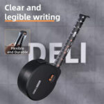 DELI μέτρο HT8519 με αυτόματη επαναφορά & κλείδωμα, 19mm x 5m - 6976391004245 - Image 2