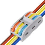 POWERTECH κλέμα σύνδεσης καλωδίων HUH-0091, 3 θέσεων, 0.08mm-4mm², 10τμχ - 5210131058473 - Image 2