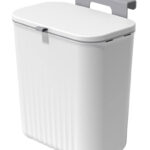 HOME USE κάδος απορριμμάτων HUH-0151, 9lt, 26x16x29cm, λευκός - 5210131080412