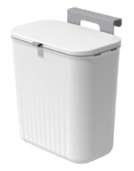 HOME USE κάδος απορριμμάτων HUH-0151, 9lt, 26x16x29cm, λευκός - 5210131080412