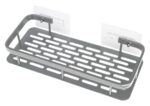 HOME USE ράφι τοίχου HUH-0161, αλουμινίου, 30x5x13cm, ασημί - 5210131087886