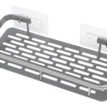 HOME USE ράφι τοίχου HUH-0161, αλουμινίου, 30x5x13cm, ασημί - 5210131087886