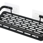 HOME USE ράφι τοίχου HUH-0162, αλουμινίου, 30x5x13cm, μαύρο - 5210131087893