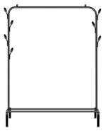 HOME USE κρεμάστρα δαπέδου HUH-0179, μεταλλική, 110x40x150cm, μαύρη - 5210131089224