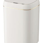 HOME USE κάδος απορριμμάτων HUH-0188 με φωτοκύτταρο, 13lt, λευκός - 5210131095201