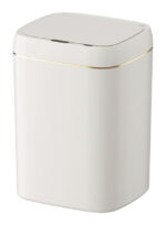 HOME USE κάδος απορριμμάτων HUH-0188 με φωτοκύτταρο, 13lt, λευκός - 5210131095201