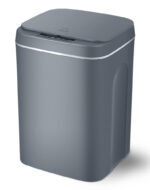 HOME USE κάδος απορριμμάτων HUH-0190 με φωτοκύτταρο, 14lt, γκρι - 5210131093191